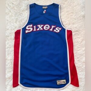 Sixers Hardwood Classic jersey